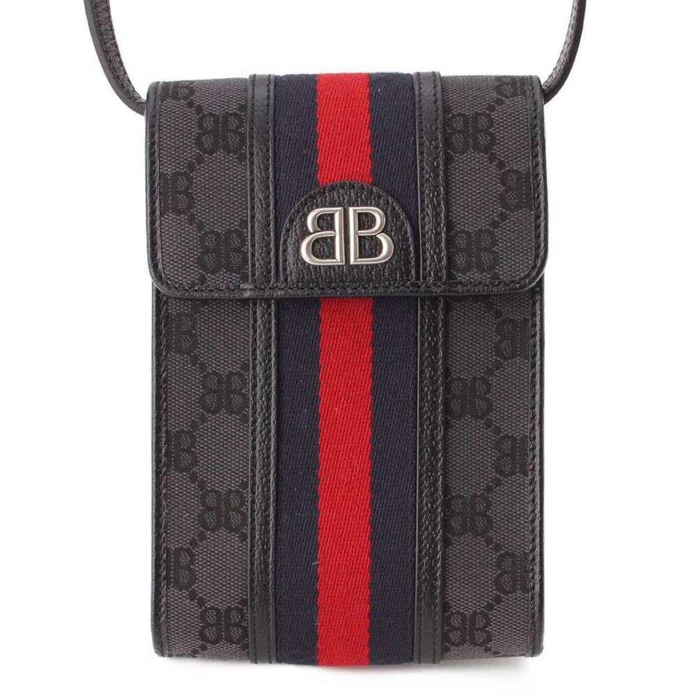 Gucci Balenciaga Hacker Project Shoulder Bag Black
